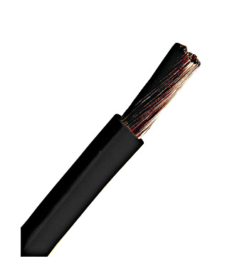 H07V-K (Yf) 50mm² schwarz, PVC Verdrahtungsleitung